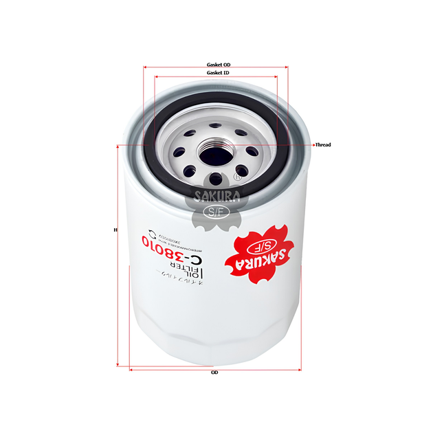 SAKURA C-38010 OIL FILTER