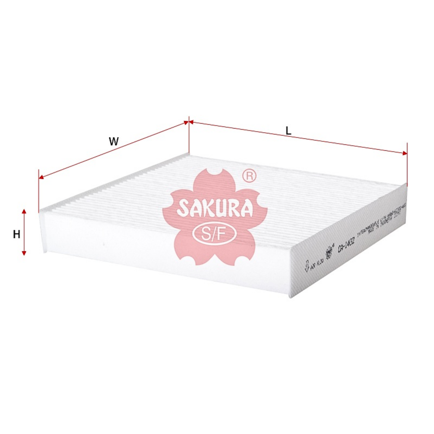 SAKURA SUZUKI / HONDA CA-1402 CABIN FILTER