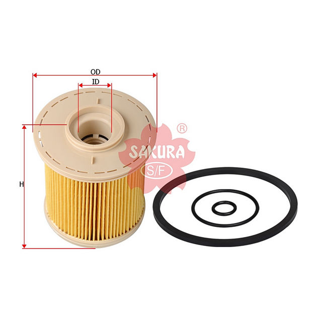 SAKURA TOYOTA F-1110 FUEL FILTER