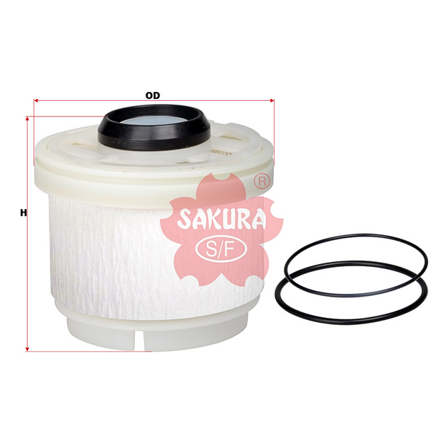 SAKURA TOYOTA F-1111 FUEL FILTER