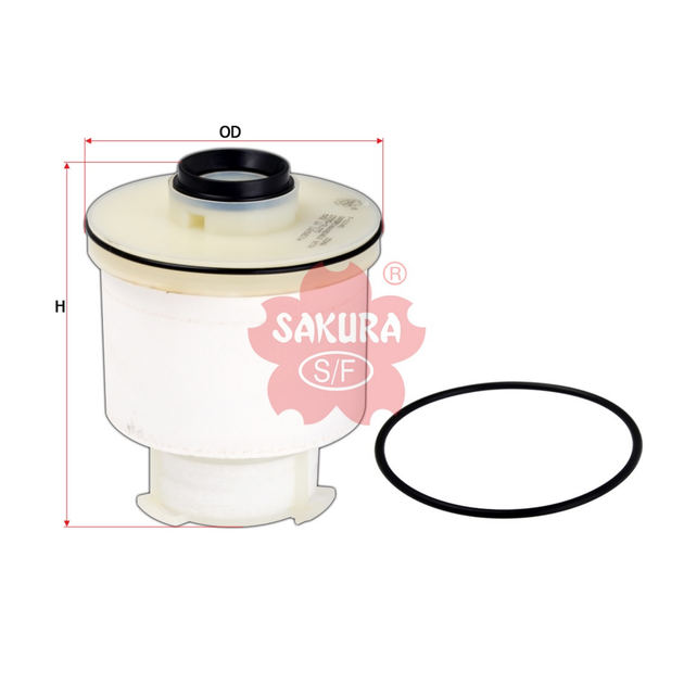SAKURA TOYOTA F-11140 FUEL FILTER