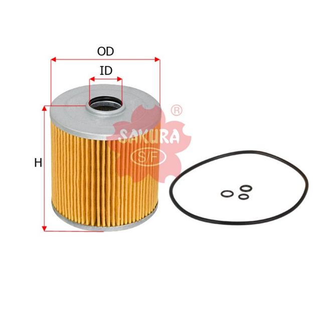SAKURA ISUZU F-1507 FUEL FILTER