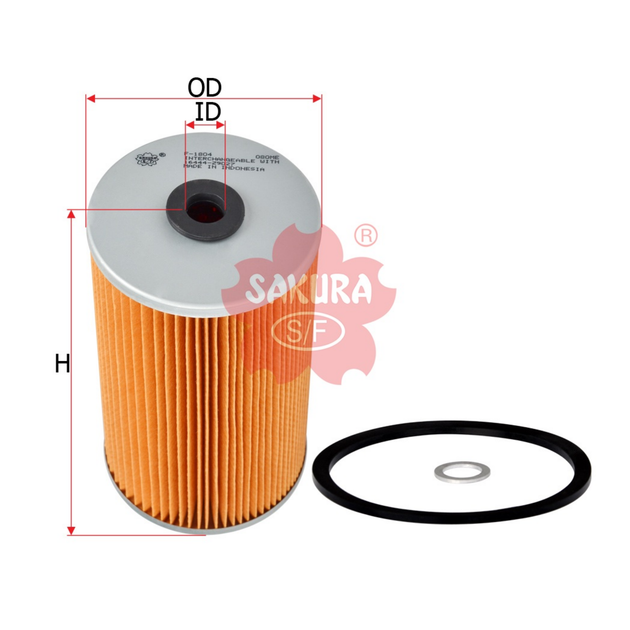 SAKURA NISSAN F-1804 FUEL FILTER