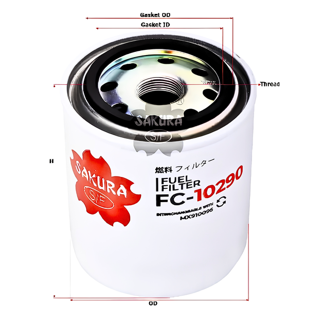 SAKURA MITSUBISHI FC-10290 FUEL FILTER
