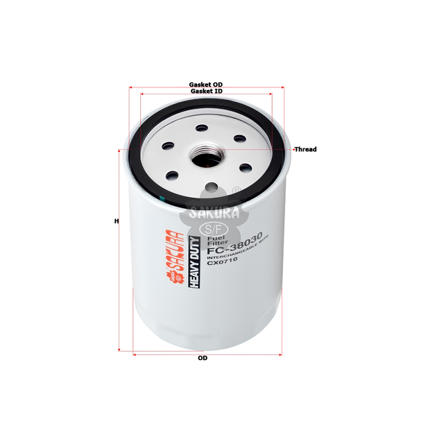 SAKURA FC-38030 FUEL FILTER