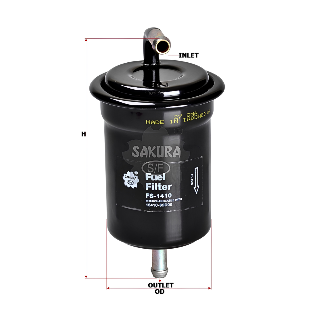 SAKURA SUZUKI FS-1410 FUEL FILTER