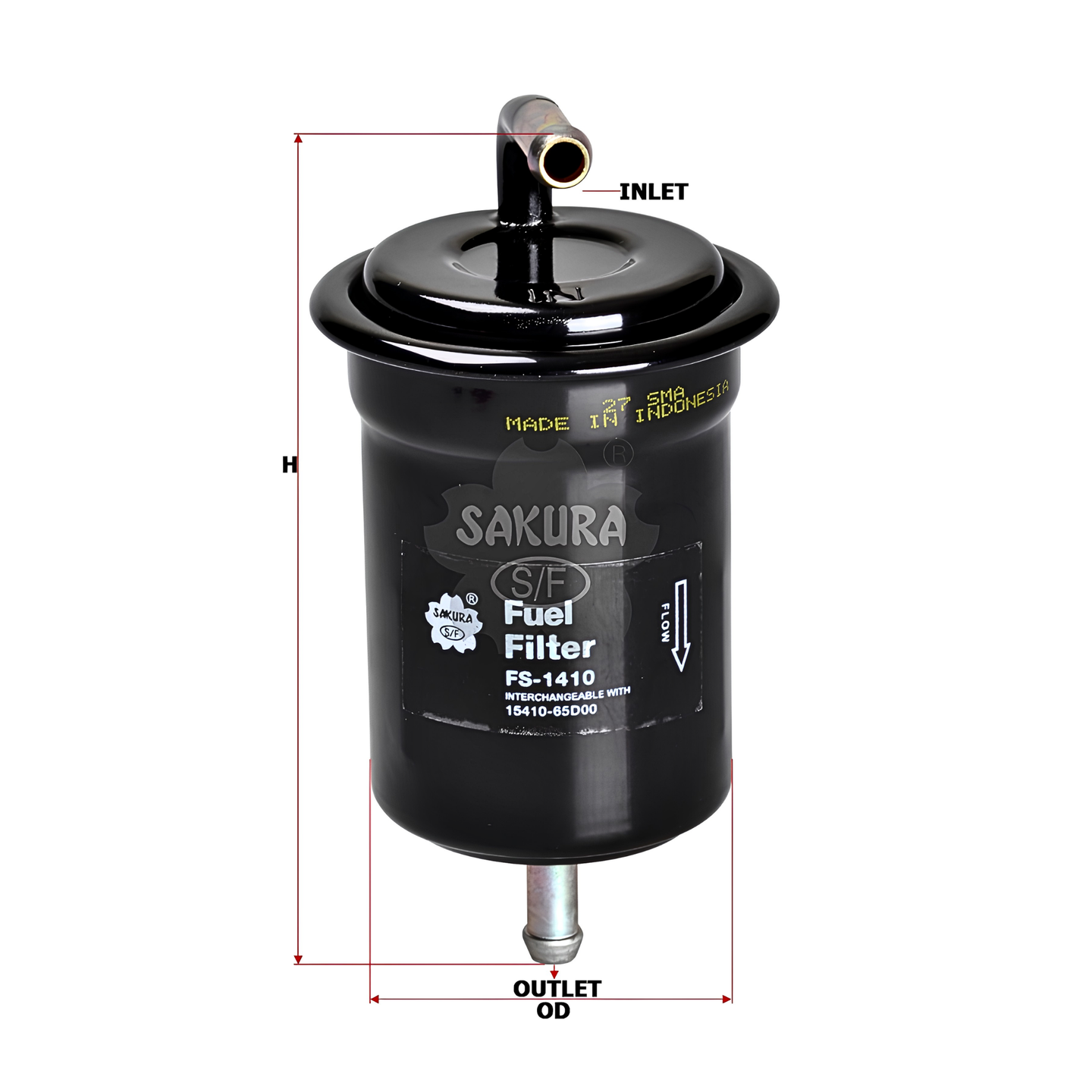 SAKURA SUZUKI FS-1410 FUEL FILTER