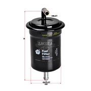 SAKURA SUZUKI FS-1410 FUEL FILTER