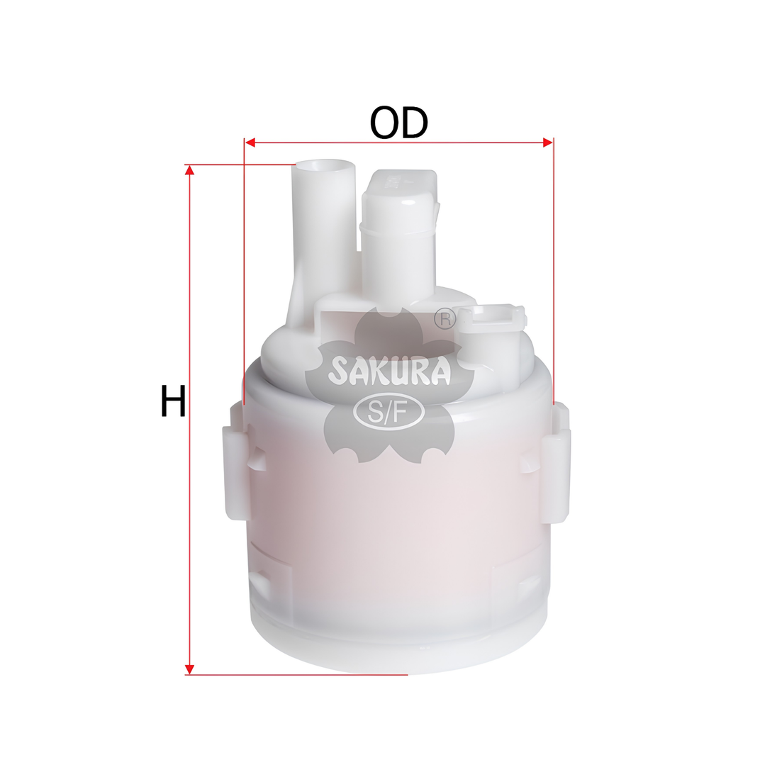 SAKURA NISSAN FS-1812 FUEL FILTER