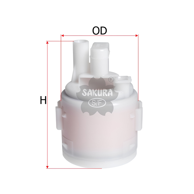 SAKURA NISSAN FS-1812 FUEL FILTER