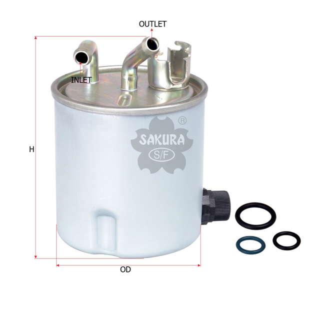 SAKURA NISSAN FS-18270 FUEL FILTER