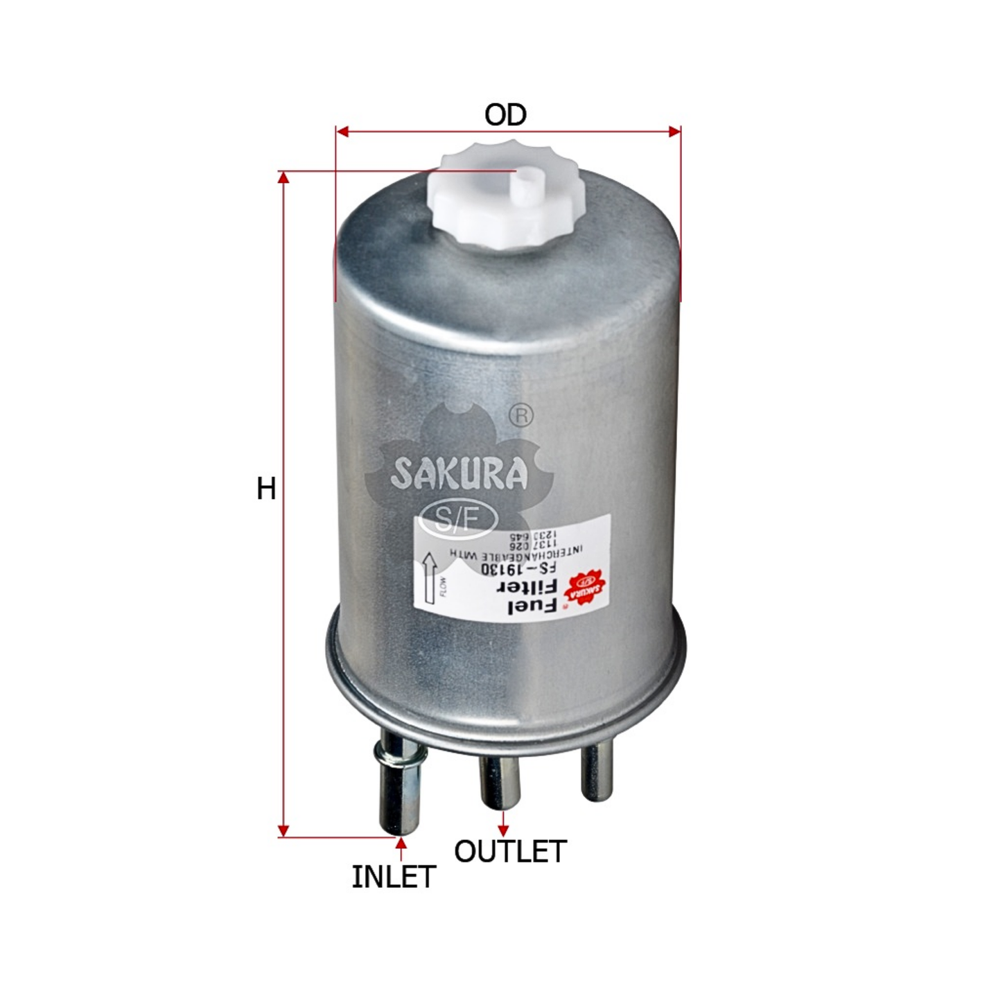 SAKURA FS-19130 FUEL FILTER