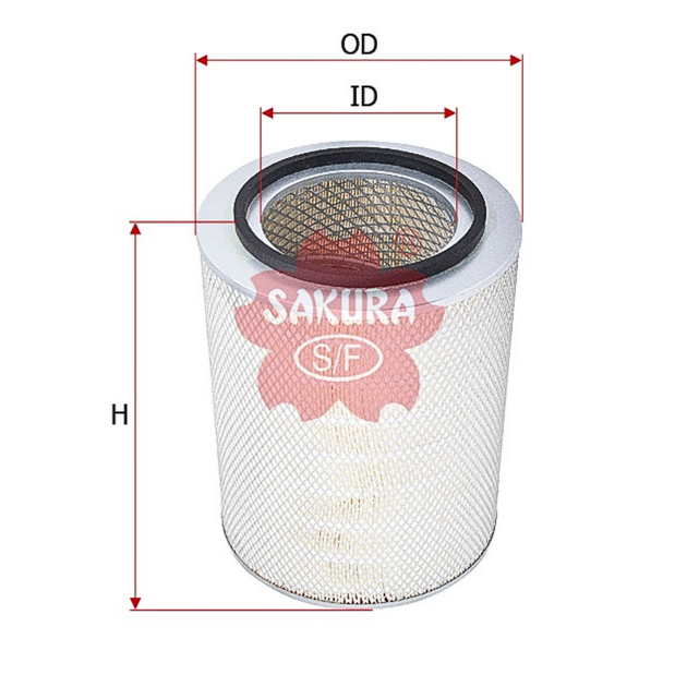 SAKURA ISUZU A-1013 AIR FILTER
