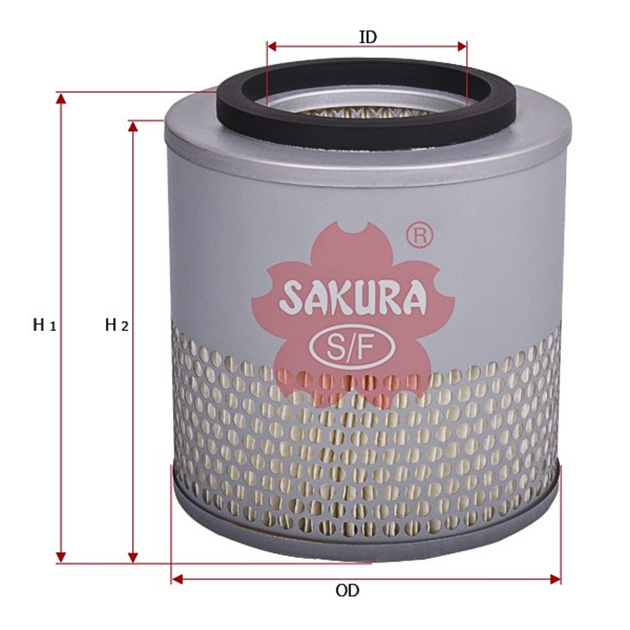 SAKURA ISUZU A-1508 AIR FILTER