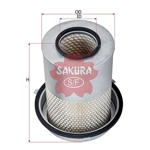 SAKURA ISUZU A-1510 AIR FILTER