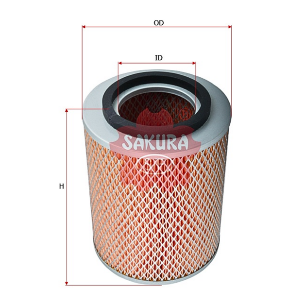SAKURA ISUZU A-1514 AIR FILTER