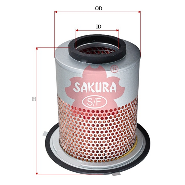 SAKURA ISUZU A-1516 AIR FILTER