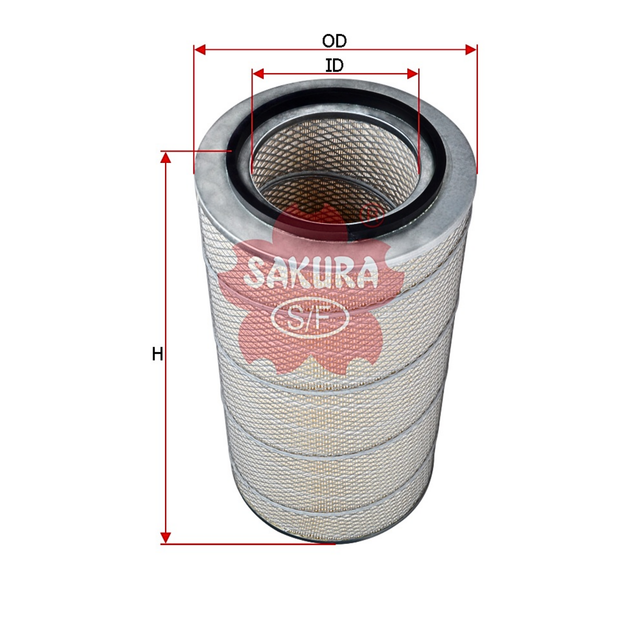 SAKURA ISUZU A-1828 AIR FILTER