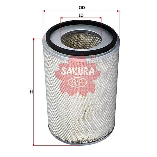 SAKURA ISUZU A-2210 AIR FILTER