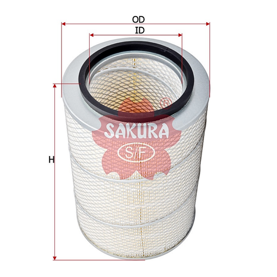 SAKURA ISUZU A-6006 AIR FILTER