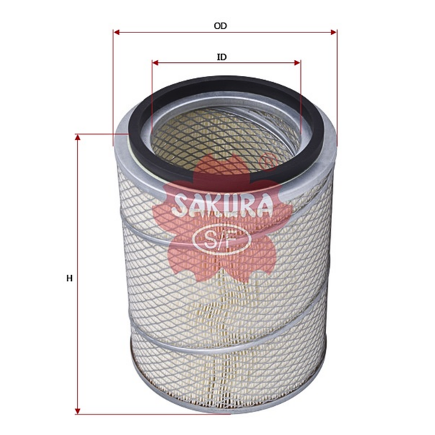 SAKURA ISUZU A-6012 AIR FILTER