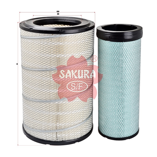 SAKURA ISUZU A-6014-S AIR FILTER