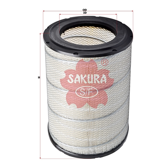 SAKURA ISUZU A-6014 AIR FILTER