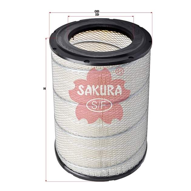 SAKURA ISUZU A-6014 AIR FILTER
