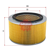 SAKURA MITSUBISHI A-1007 AIR FILTER
