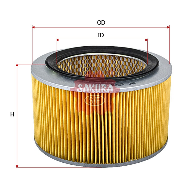 SAKURA MITSUBISHI A-1007 AIR FILTER