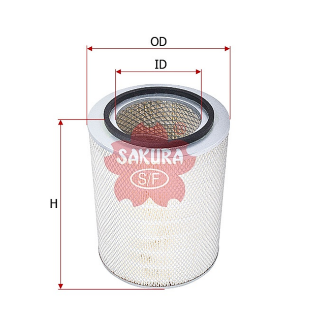 SAKURA MITSUBISHI A-1013 AIR FILTER