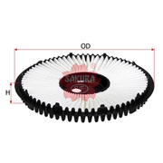 SAKURA MITSUBISHI A-1043 AIR FILTER