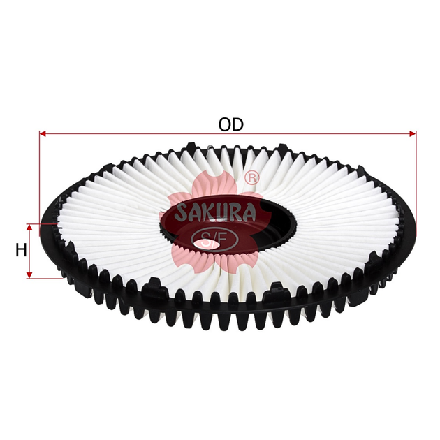 SAKURA MITSUBISHI A-1043 AIR FILTER