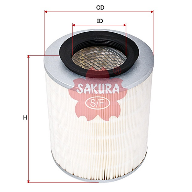 SAKURA MITSUBISHI A-1050 AIR FILTER