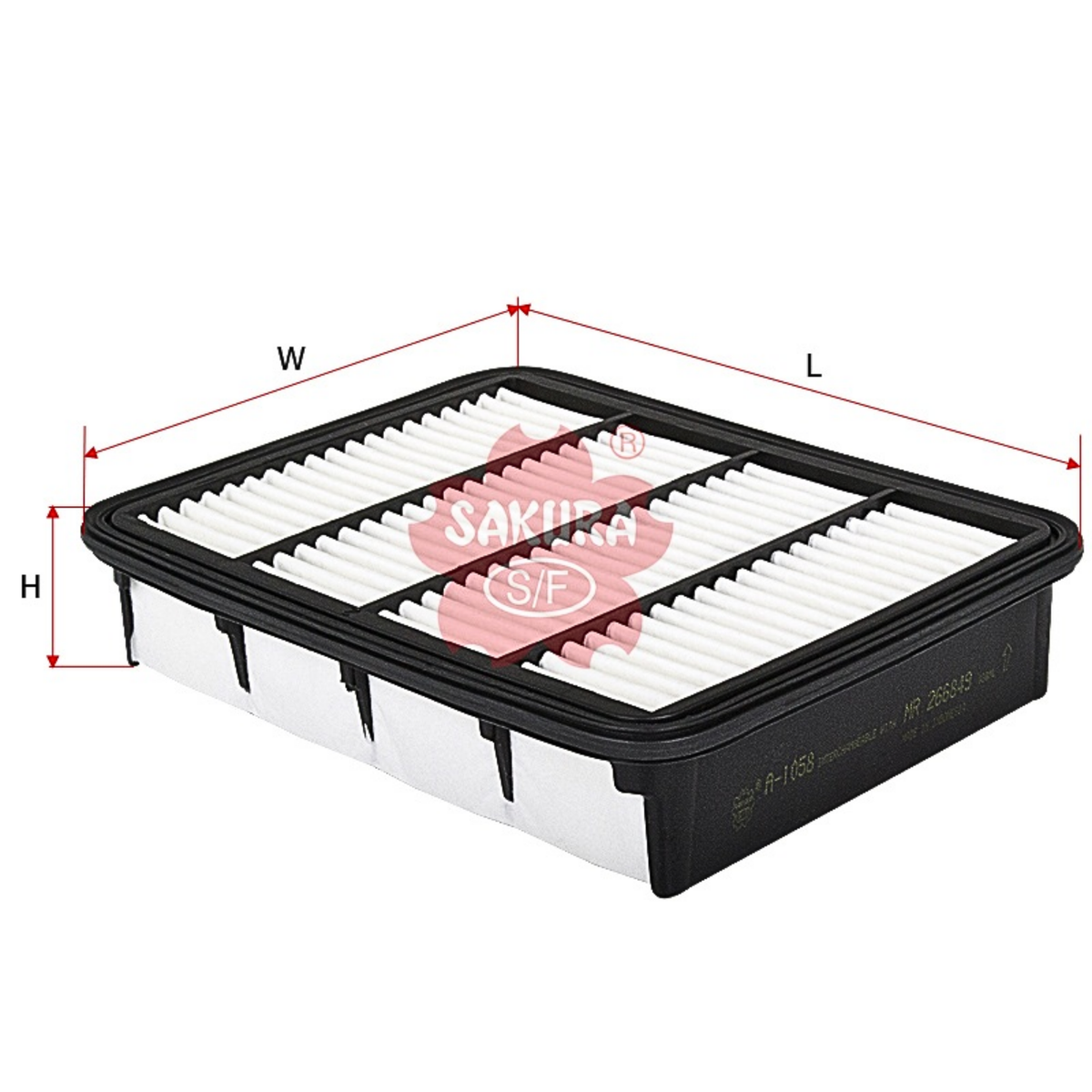 SAKURA MITSUBISHI A-1058 AIR FILTER