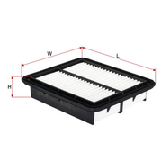 SAKURA MITSUBISHI A-1045 AIR FILTER