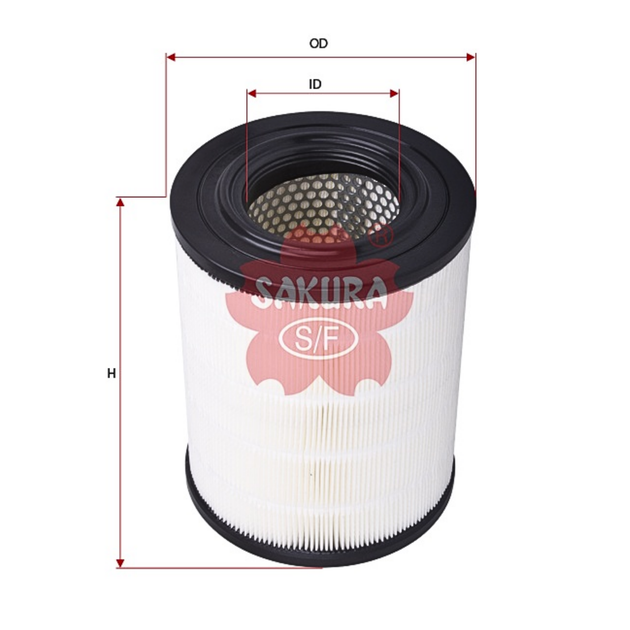 SAKURA MITSUBISHI A-1084 AIR FILTER