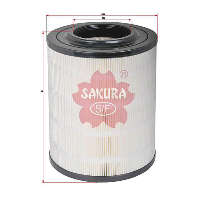 SAKURA MITSUBISHI A-1088 AIR FILTER