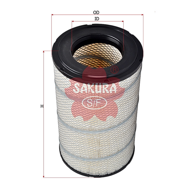 SAKURA MITSUBISHI A-5801 AIR FILTER