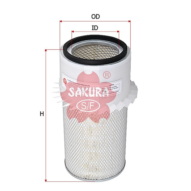 SAKURA MITSUBISHI AS-1024 AIR FILTER