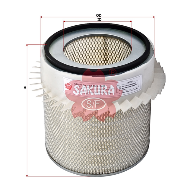 SAKURA MITSUBISHI AS-5707 AIR FILTER