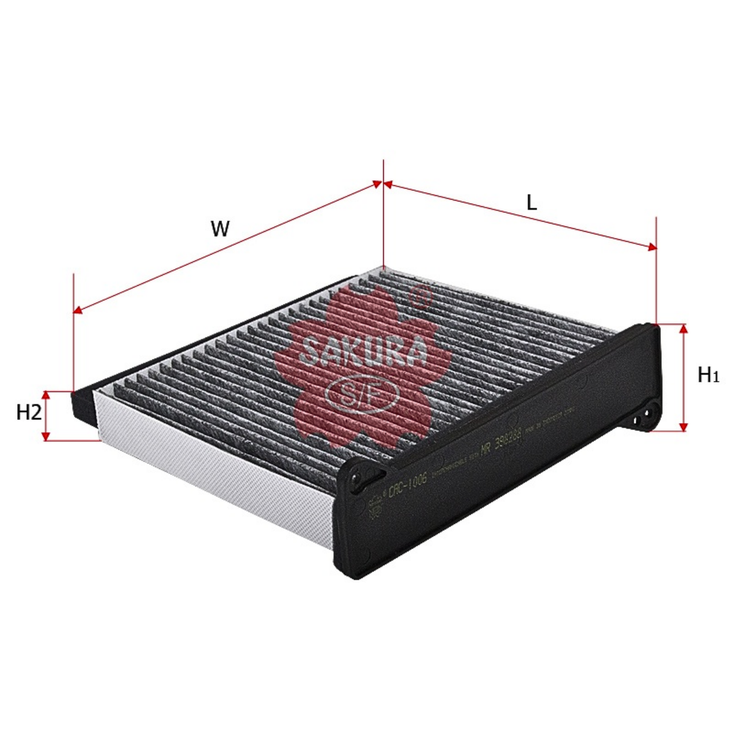 SAKURA MITSUBISHI CAC-1006 CABIN FILTER