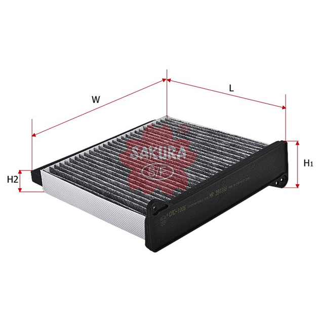 SAKURA MITSUBISHI CAC-1006 CABIN FILTER