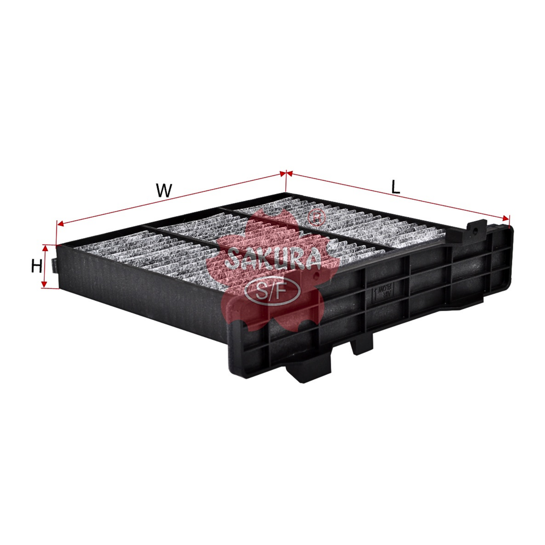 SAKURA MITSUBISHI CAC-10100 CABIN FILTER