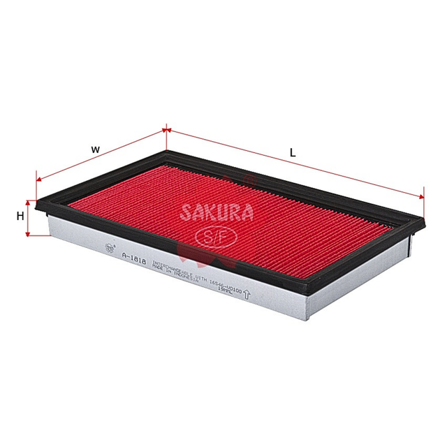 SAKURA NISSAN A-1818 AIR FILTER