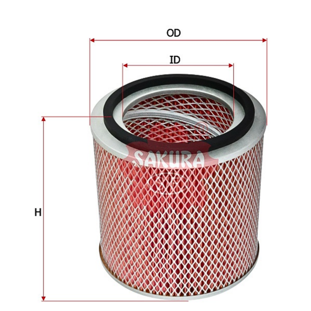 SAKURA NISSAN A-1821 AIR FILTER