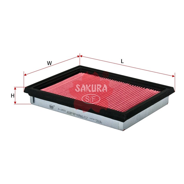 SAKURA NISSAN A-1833 AIR FILTER