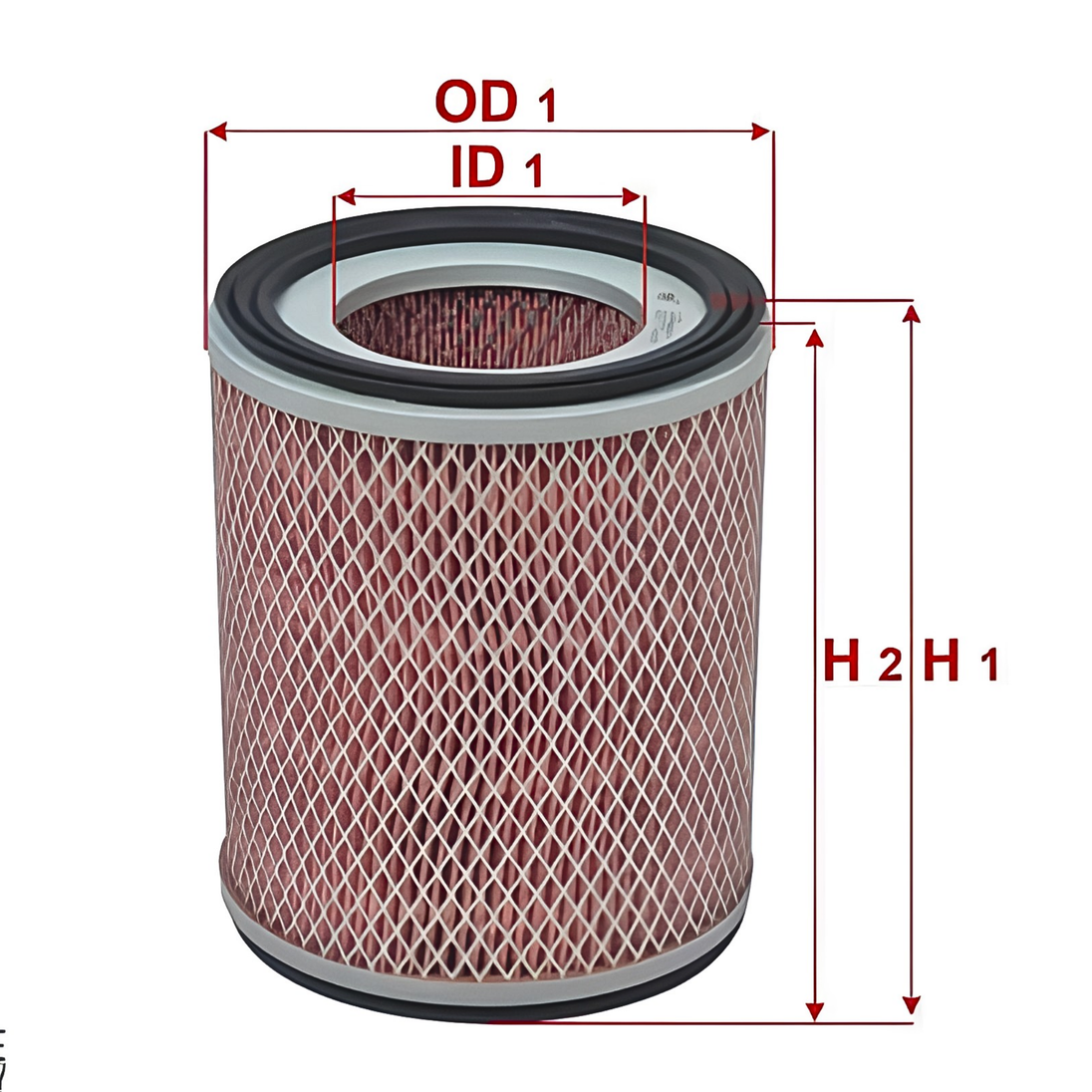 SAKURA NISSAN A-1858 AIR FILTER