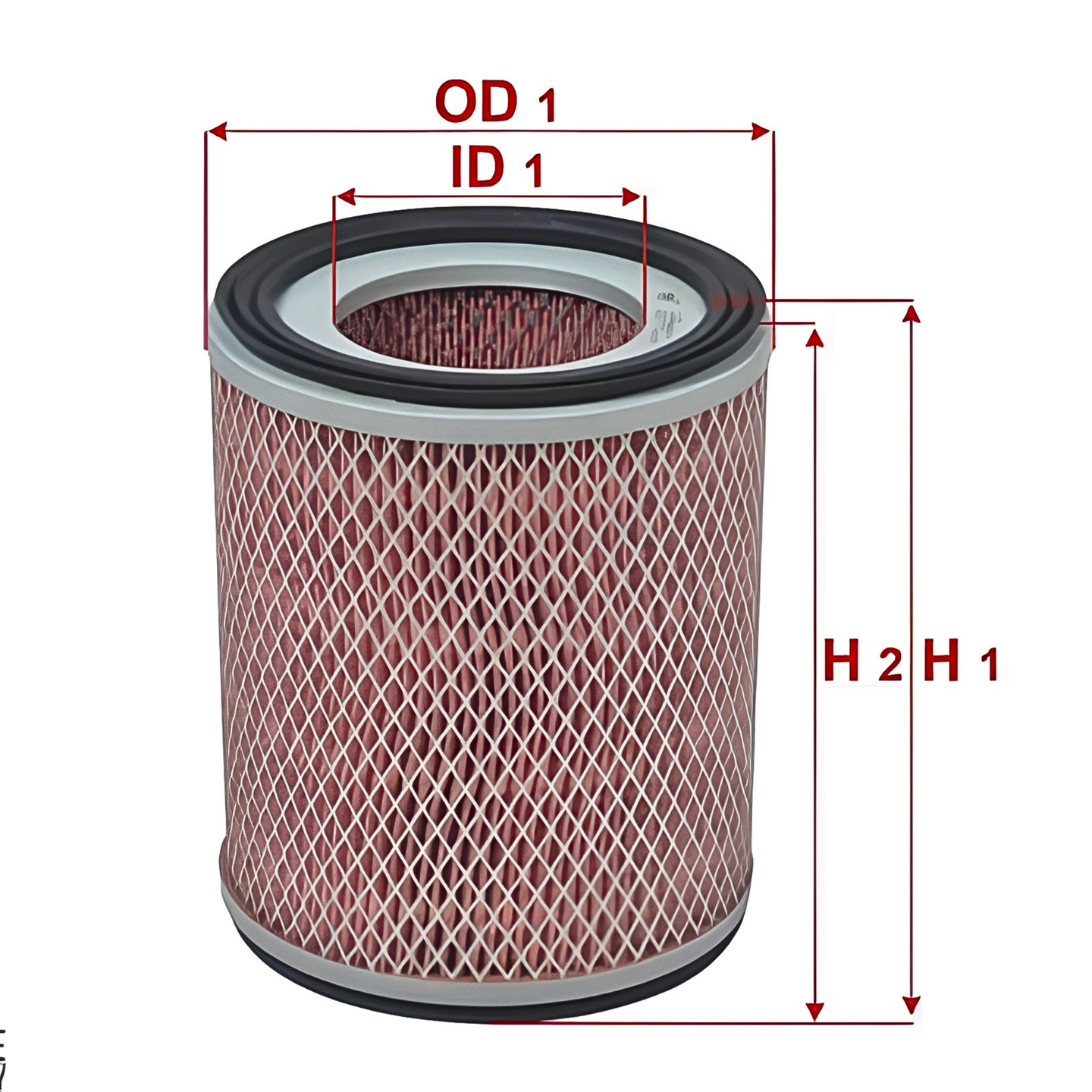 SAKURA NISSAN A-1858 AIR FILTER