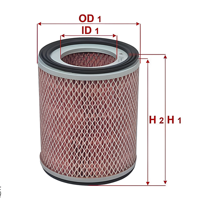 SAKURA NISSAN A-1858 AIR FILTER